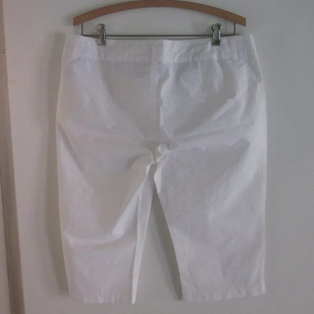 Body Glove White Cotton Shorts Juniors Size 11 NEW  36